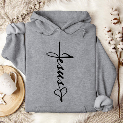 Jesus Cross 02 Hoodie