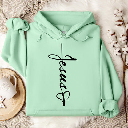 Jesus Cross 02 Hoodie
