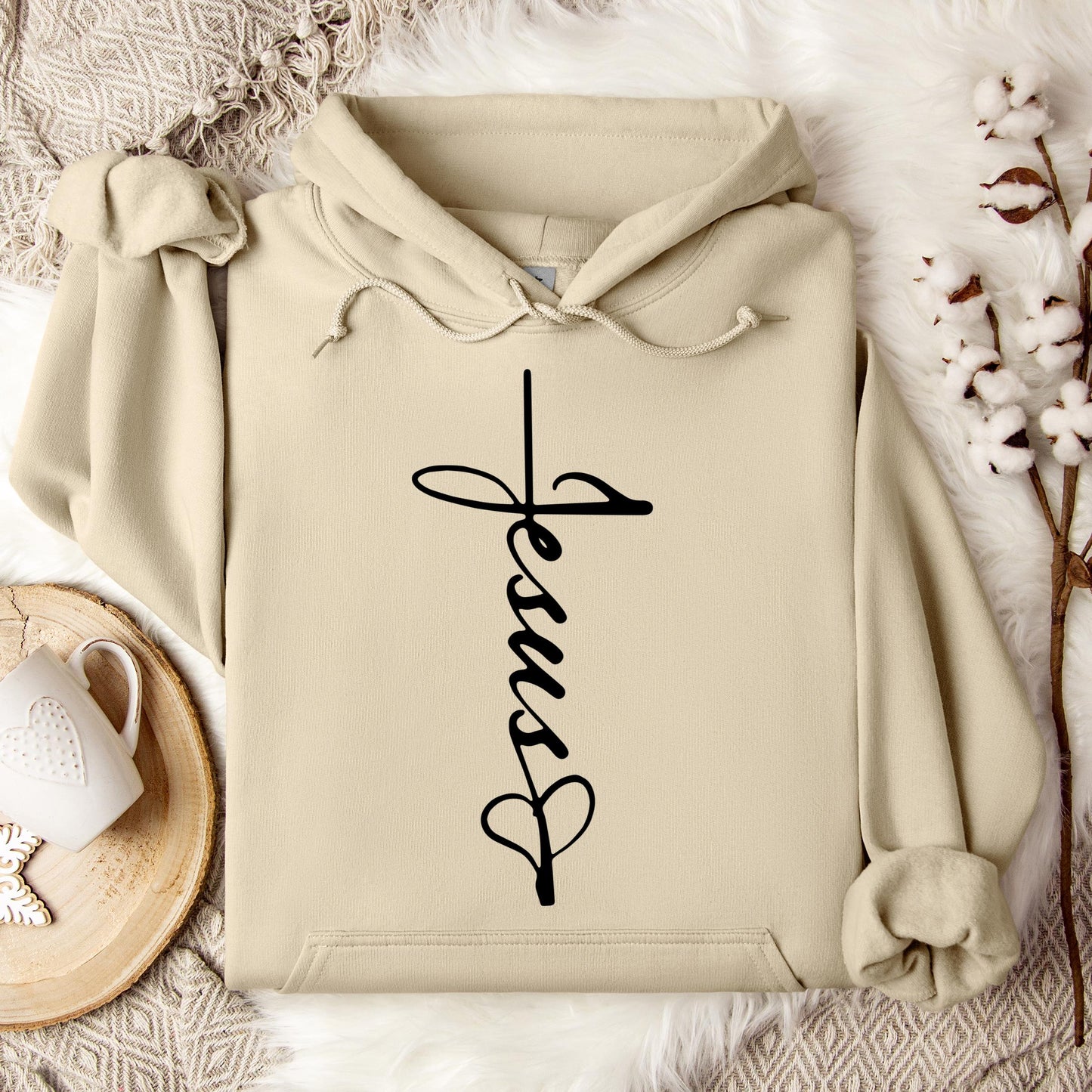Jesus Cross 02 Hoodie