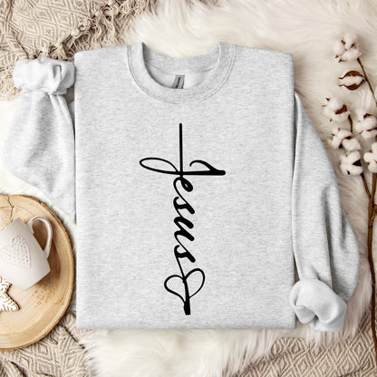 Jesus Cross 02 Sweatshirt