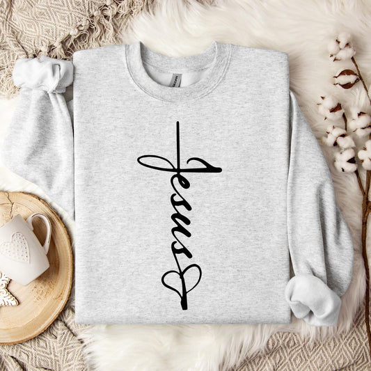 Jesus Cross 02 Sweatshirt