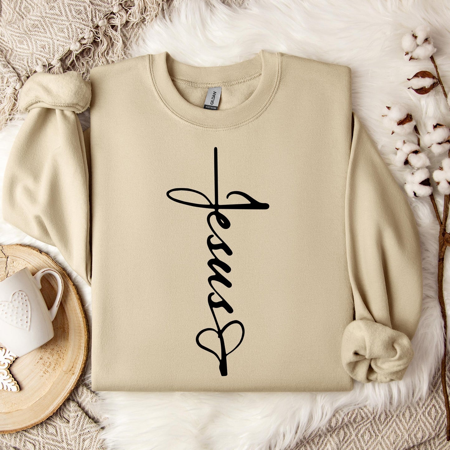 Jesus Cross 02 Sweatshirt