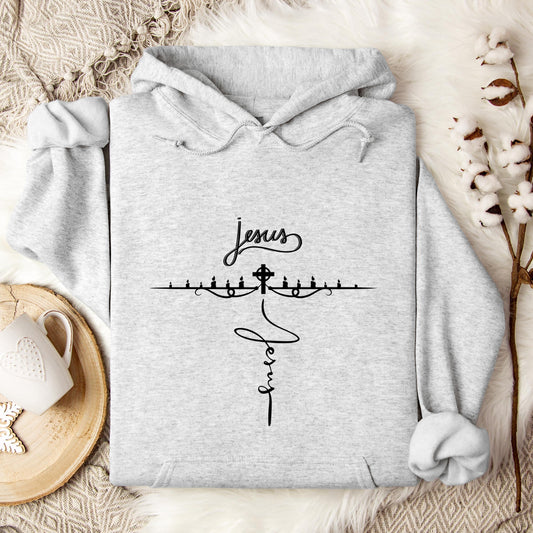 Jesus Cross 03 Hoodie