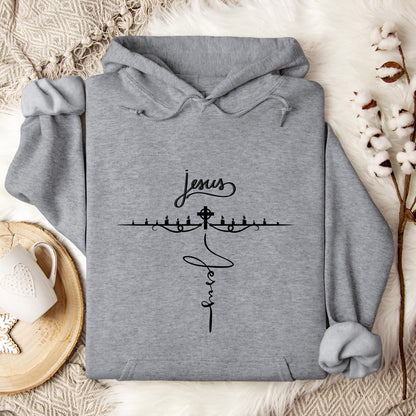 Jesus Cross 03 Hoodie