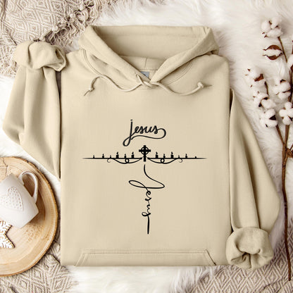 Jesus Cross 03 Hoodie