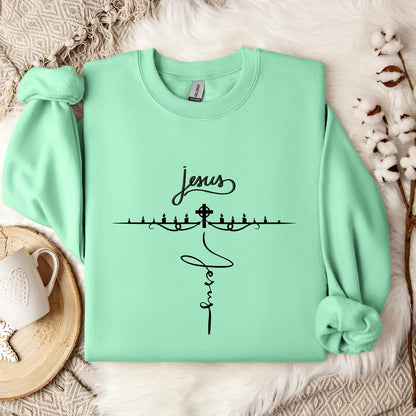 Jesus Cross 03 Sweatshirt
