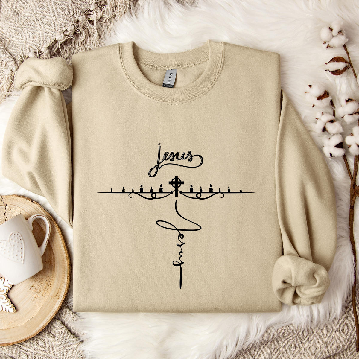 Jesus Cross 03 Sweatshirt