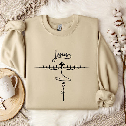 Jesus Cross 03 Sweatshirt