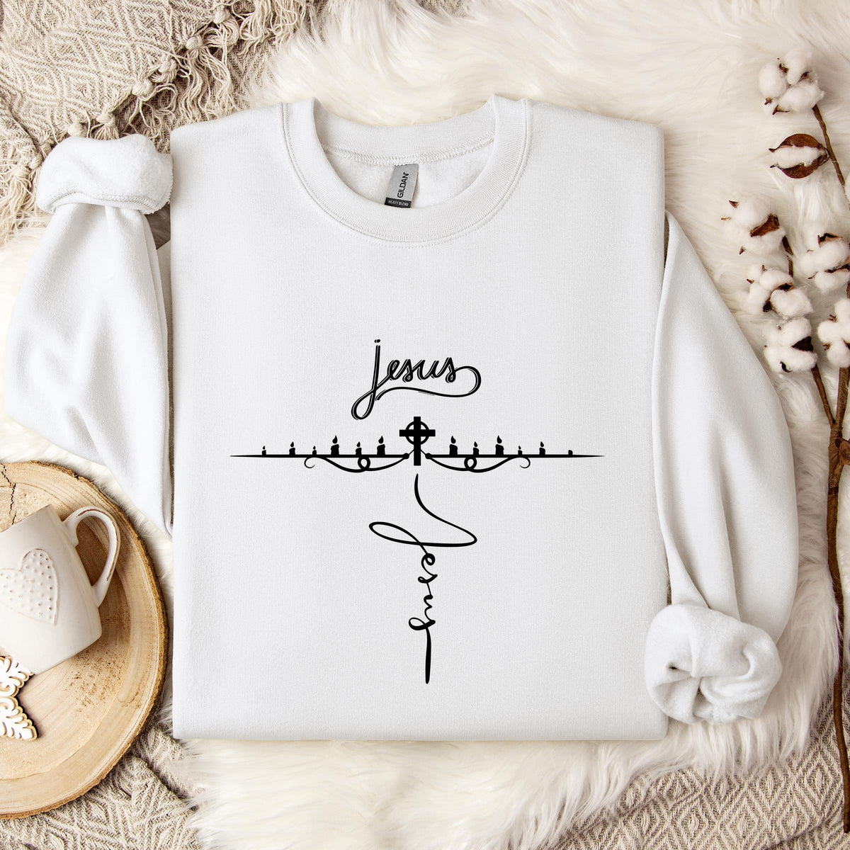 Jesus Cross 03 Sweatshirt