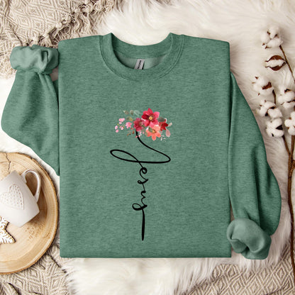 Jesus Cross 06 Sweatshirt
