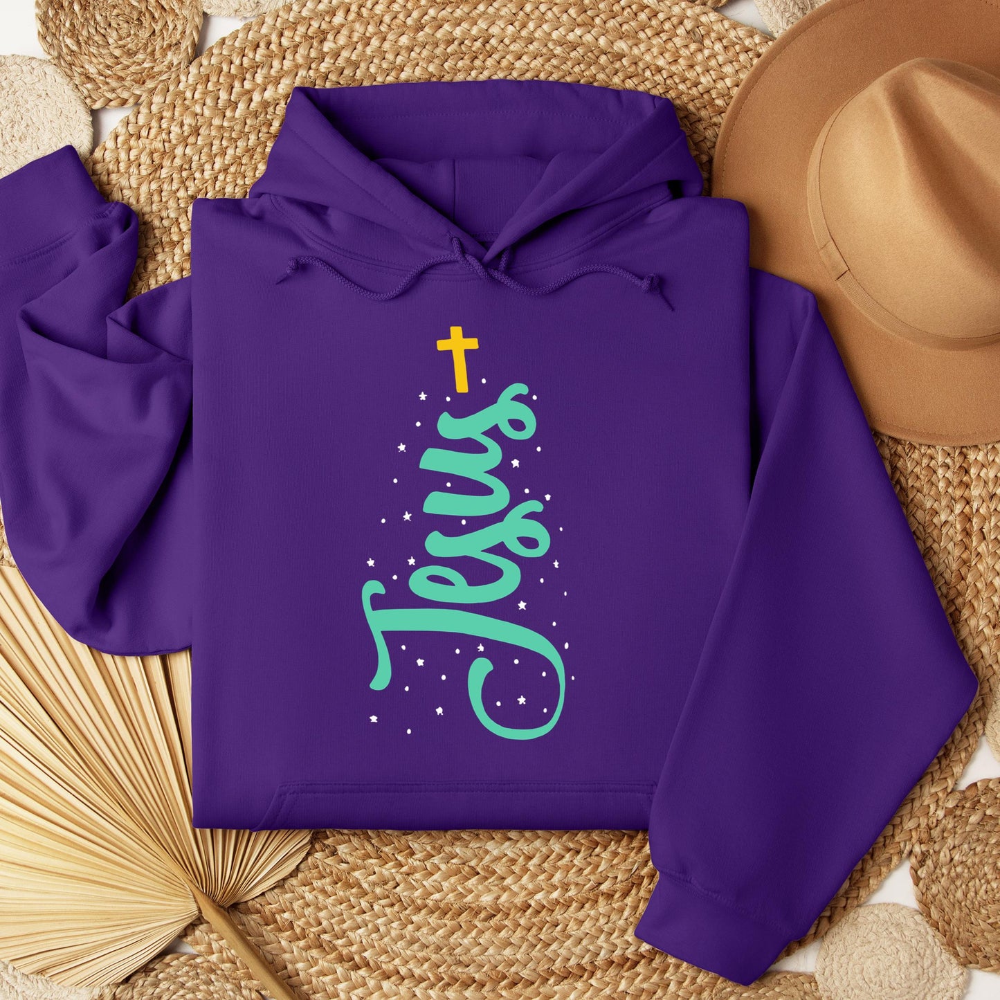 Jesus Cross Christmas Tree 01