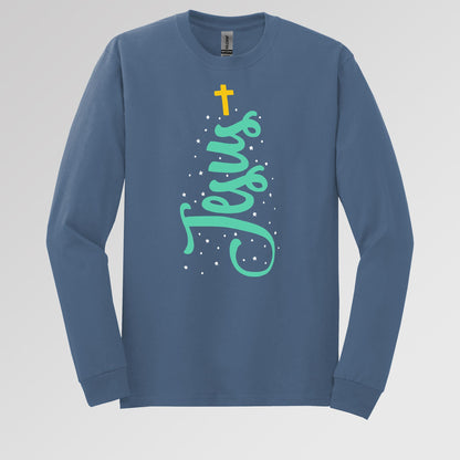 Jesus Cross Christmas Tree 01