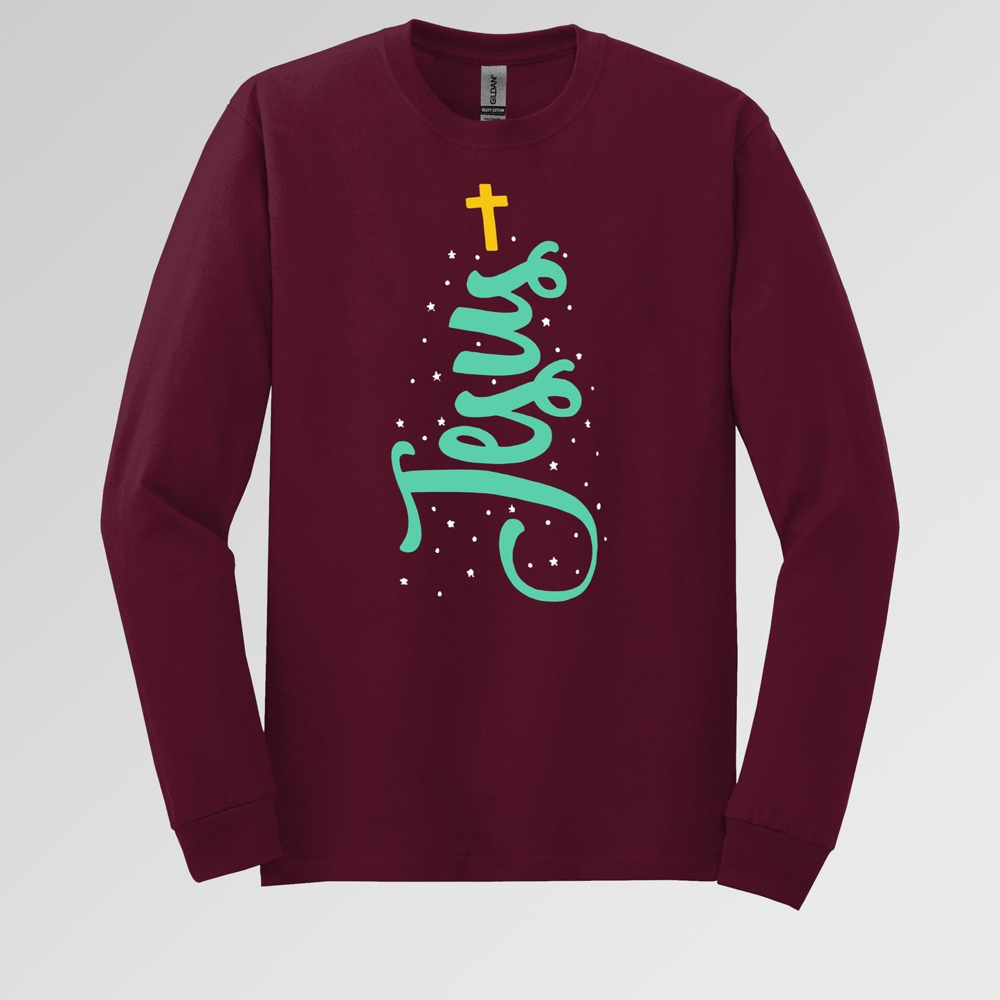 Jesus Cross Christmas Tree 01