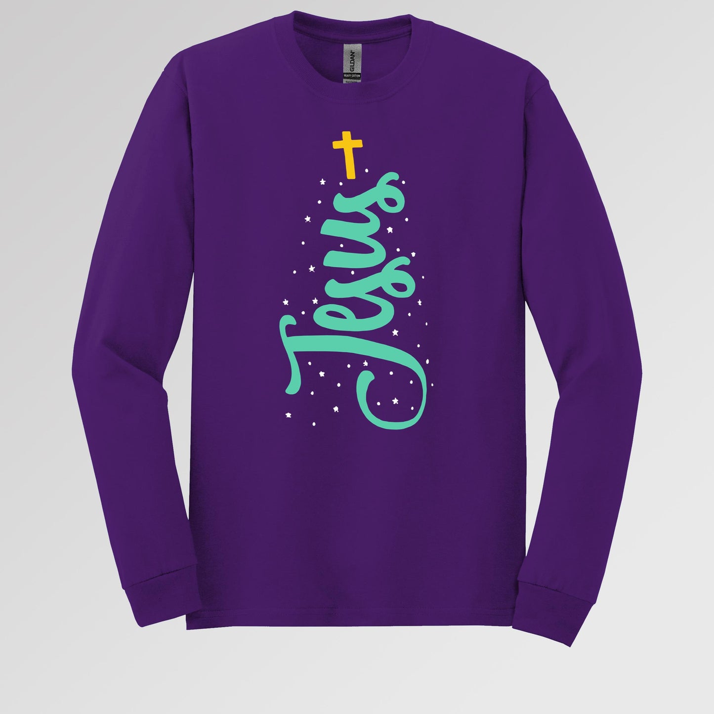 Jesus Cross Christmas Tree 01