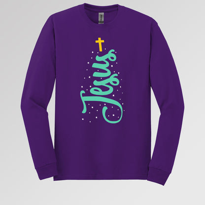 Jesus Cross Christmas Tree 01