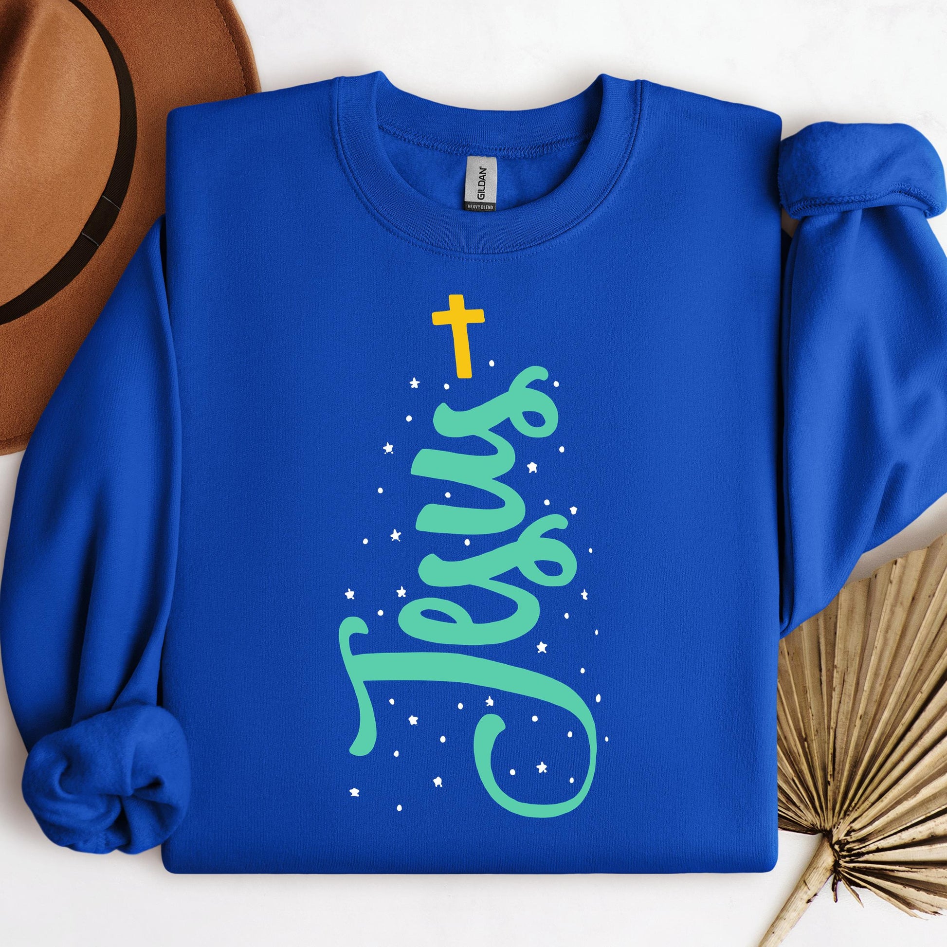 Jesus Cross Christmas Tree 01