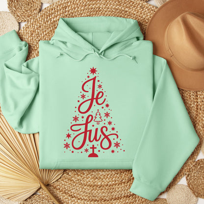 Jesus Cross Christmas Tree 02