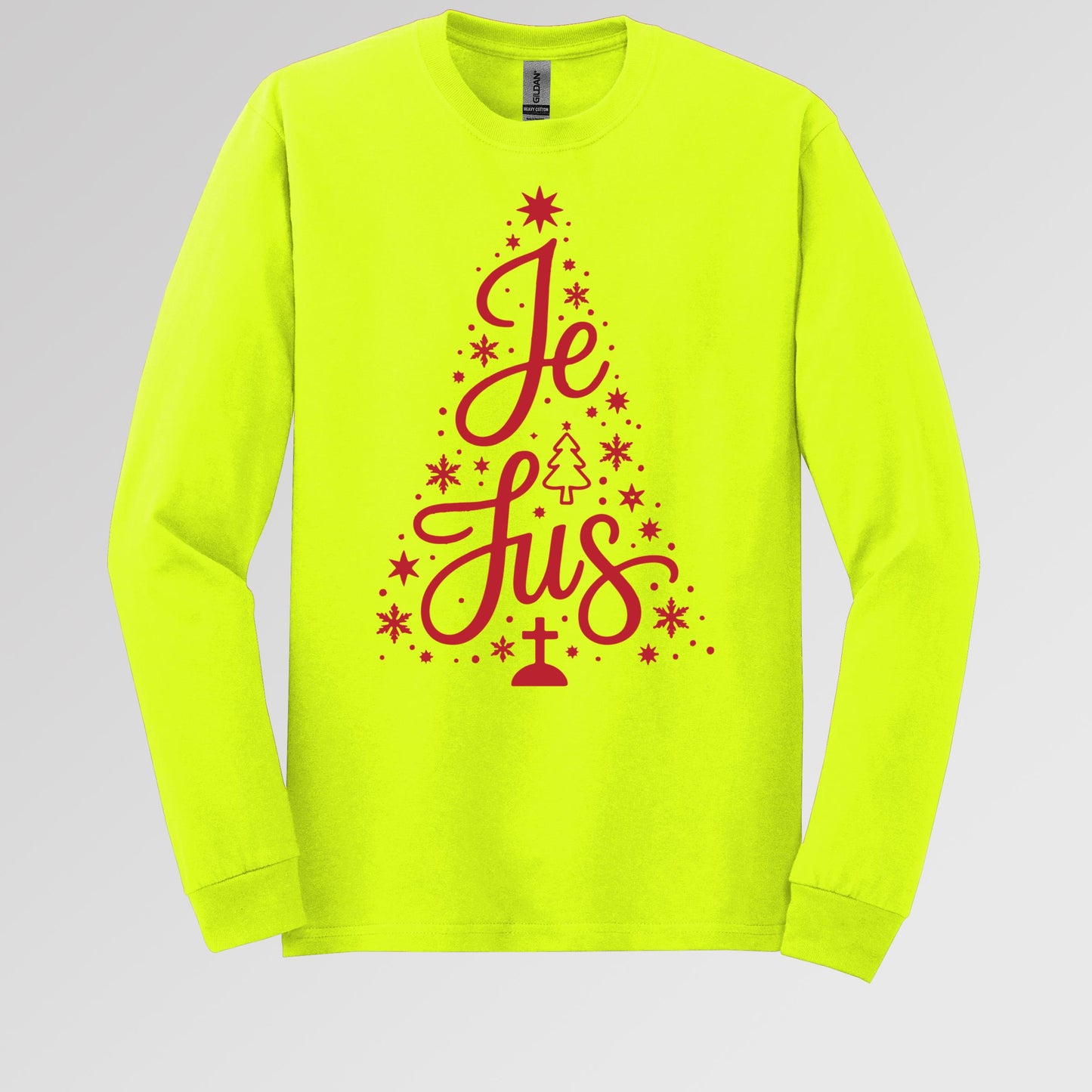 Jesus Cross Christmas Tree 02