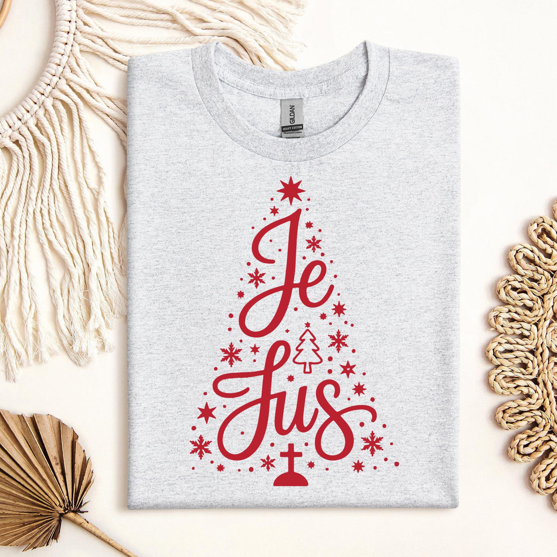 Jesus Cross Christmas Tree 02