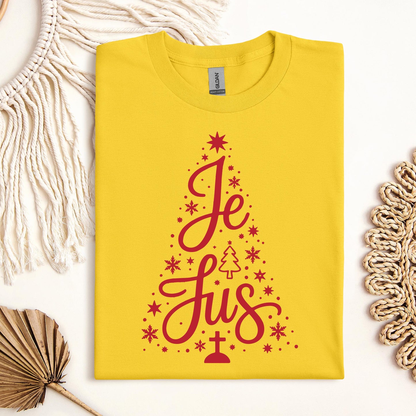 Jesus Cross Christmas Tree 02