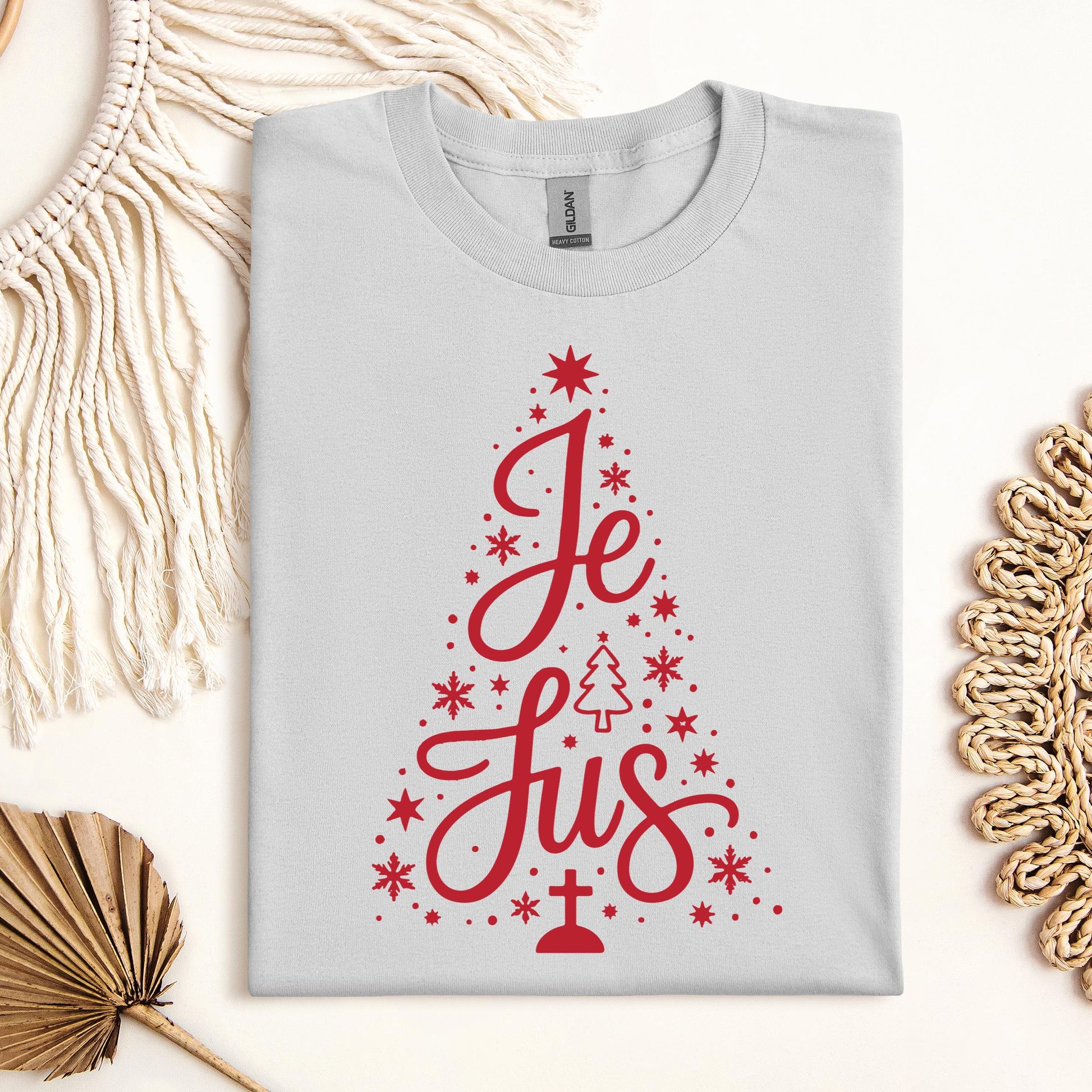 Jesus Cross Christmas Tree 02