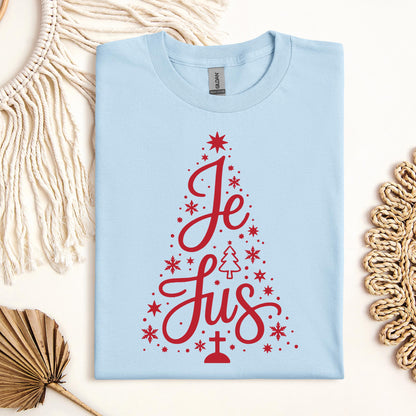 Jesus Cross Christmas Tree 02