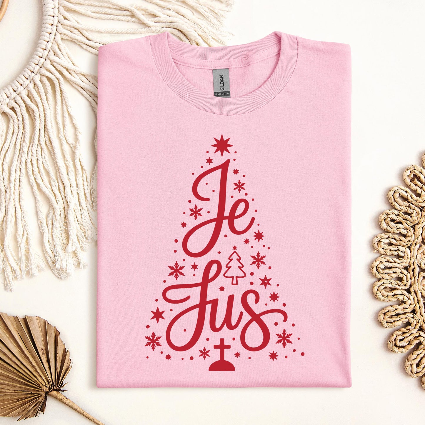 Jesus Cross Christmas Tree 02