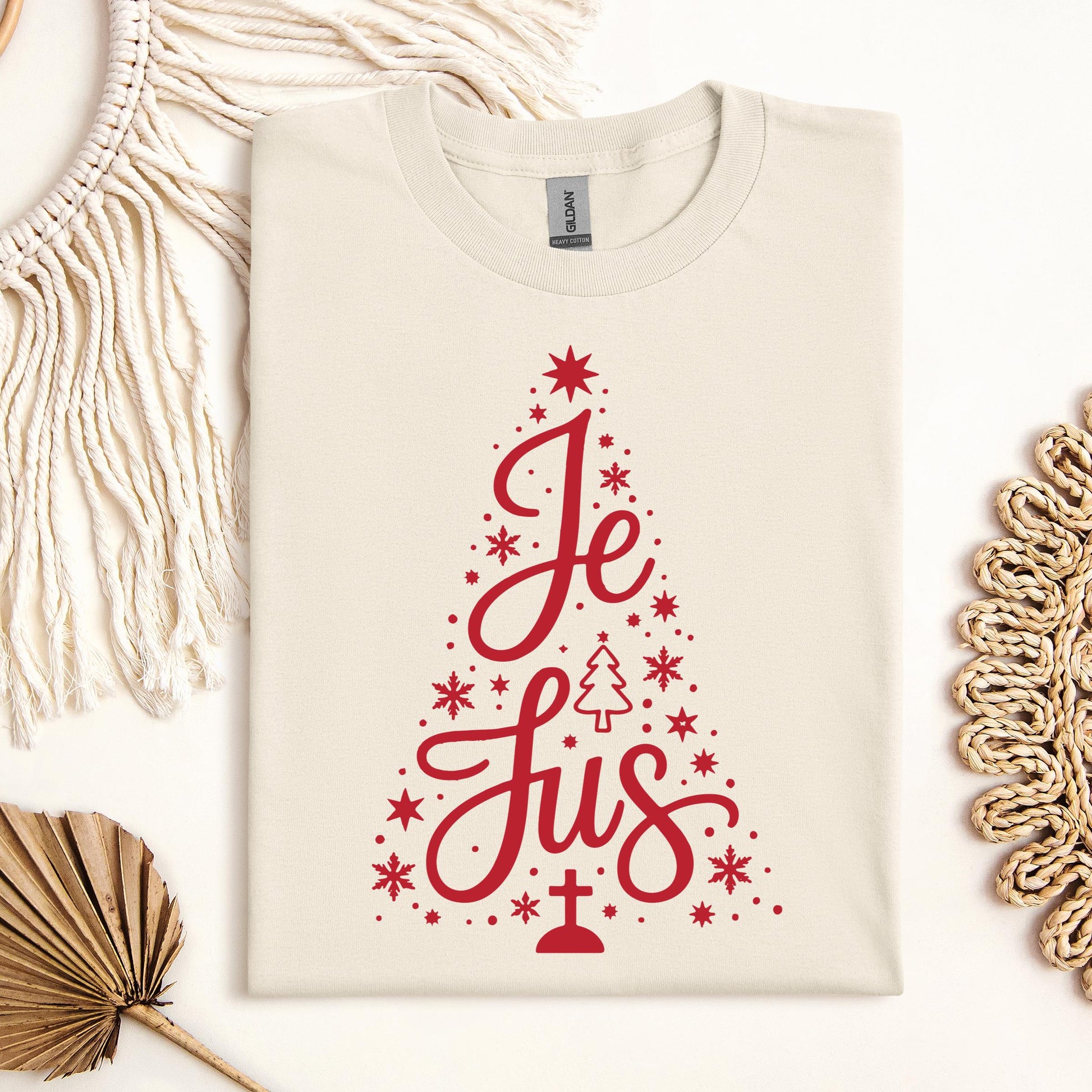 Jesus Cross Christmas Tree 02