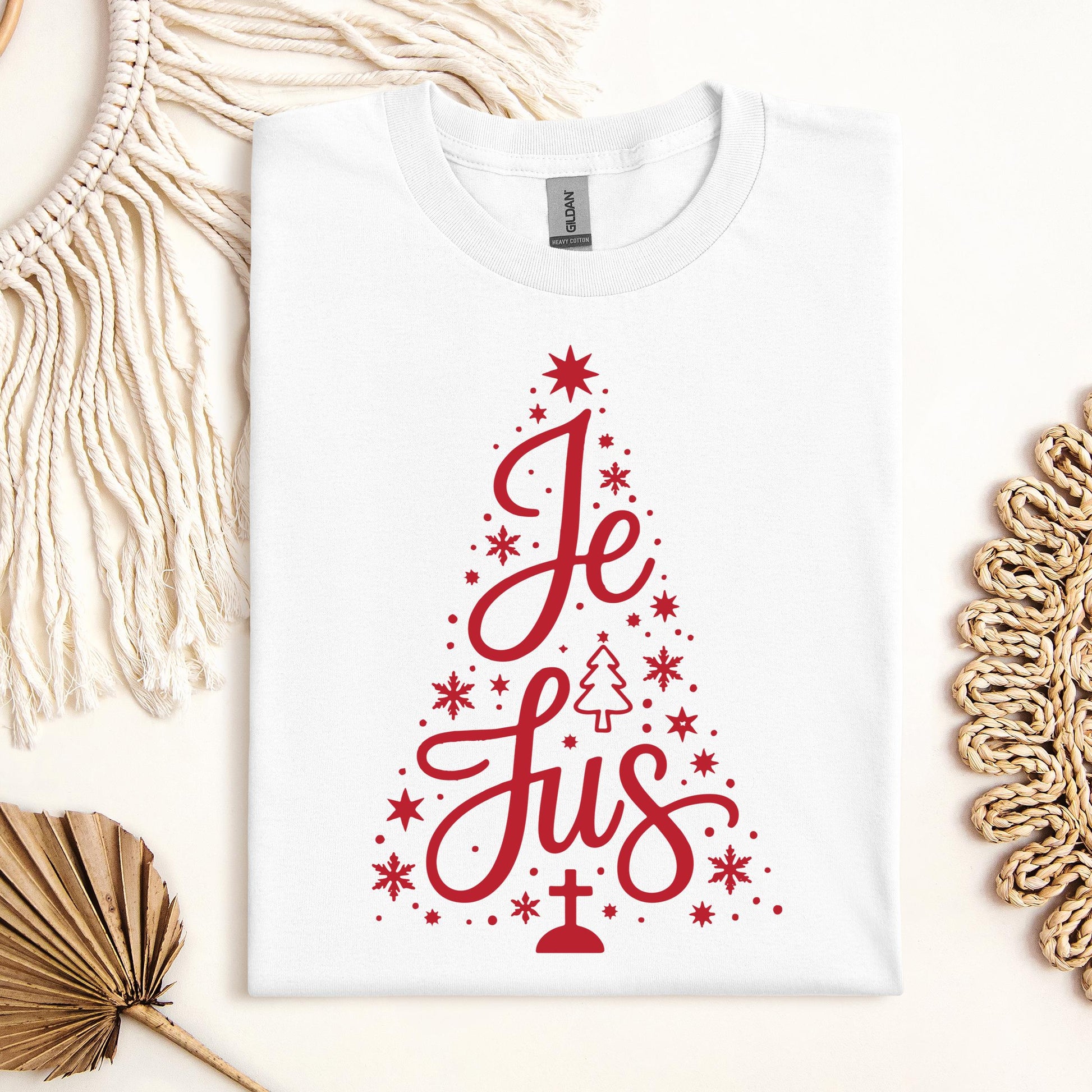 Jesus Cross Christmas Tree 02