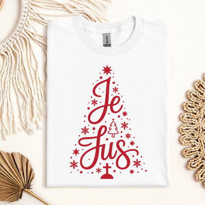 Jesus Cross Christmas Tree 02