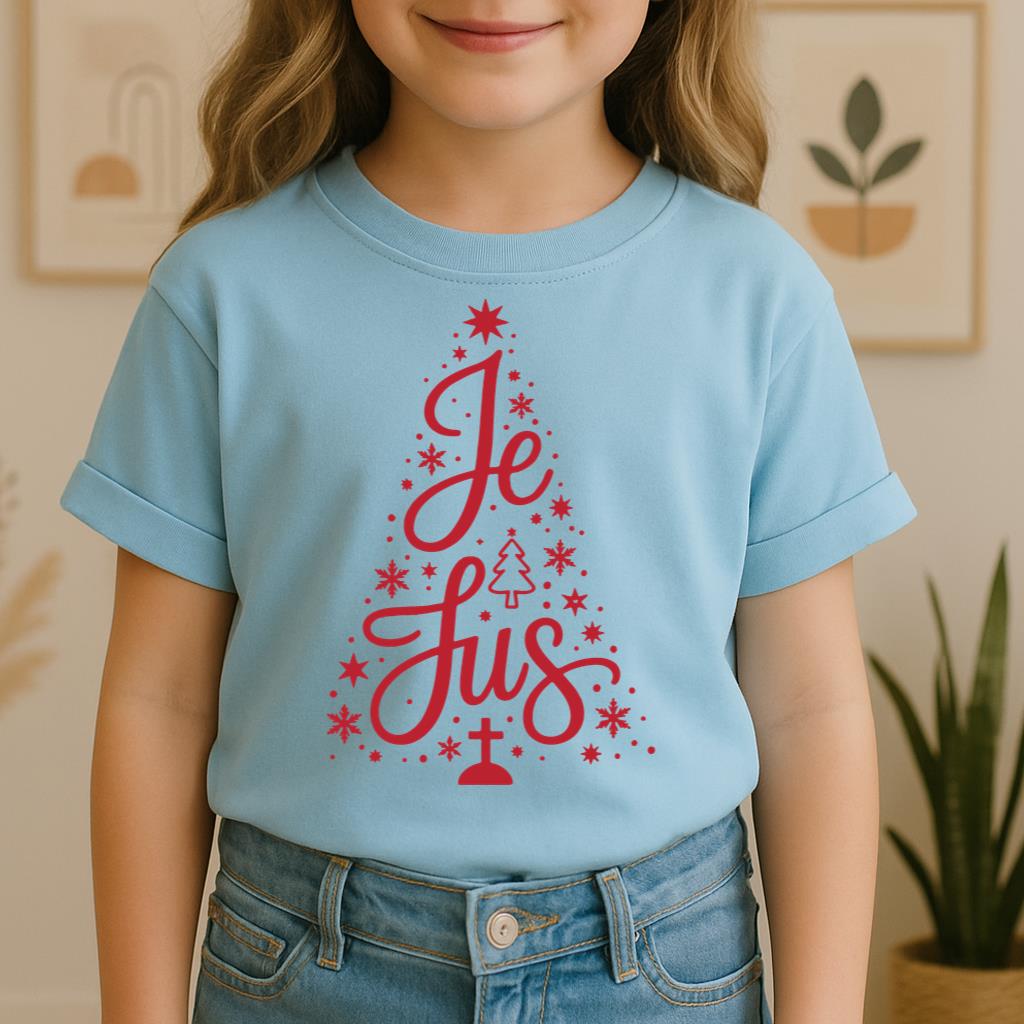 Jesus Cross Christmas Tree 02