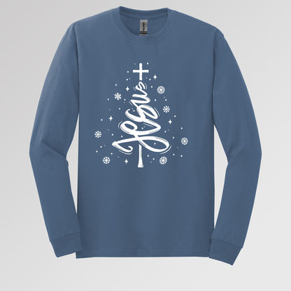 Jesus Cross Christmas Tree 03