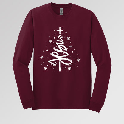 Jesus Cross Christmas Tree 03
