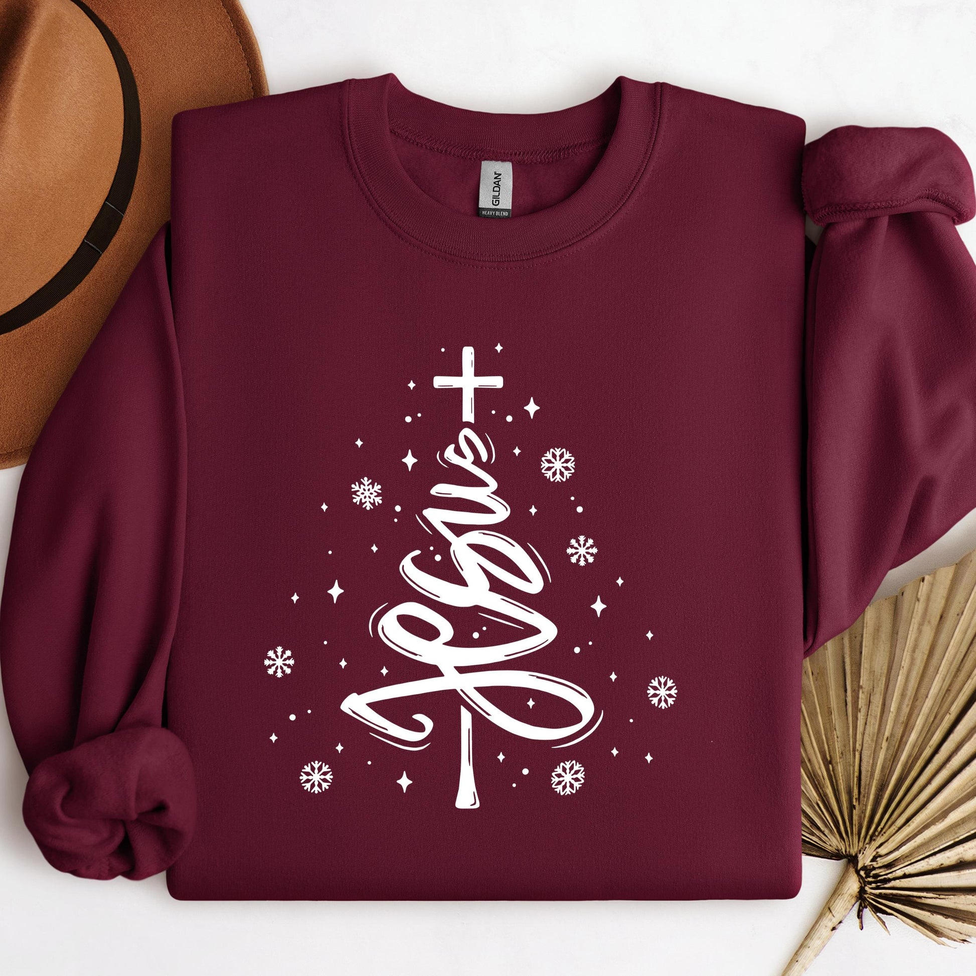 Jesus Cross Christmas Tree 03