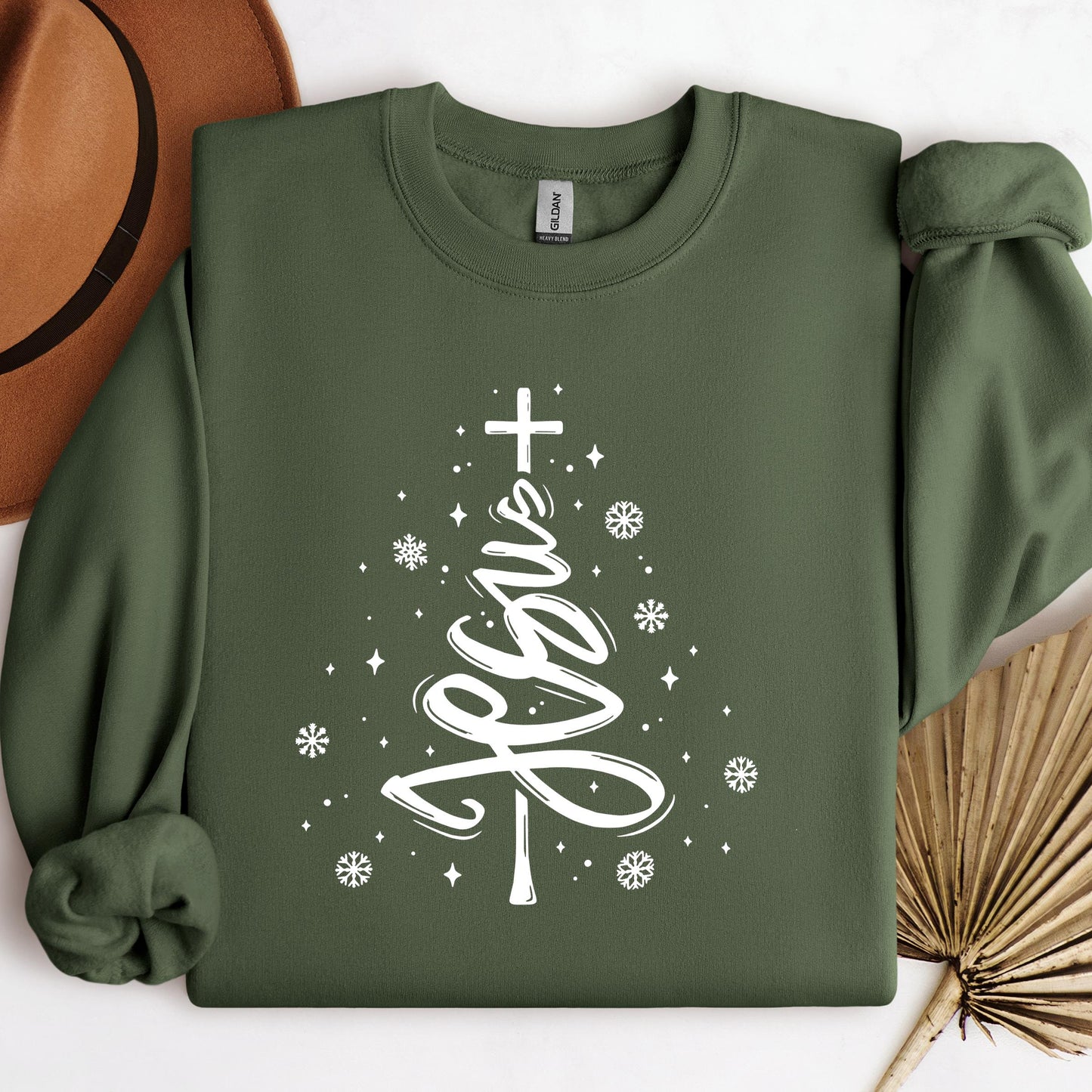 Jesus Cross Christmas Tree 03