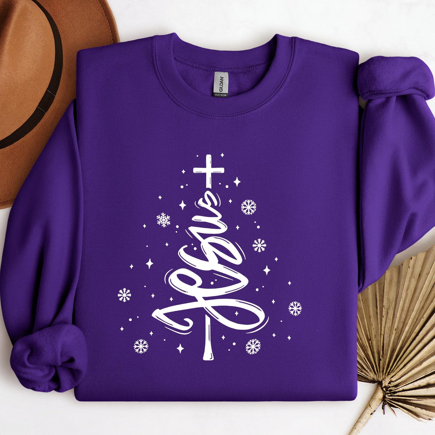 Jesus Cross Christmas Tree 03