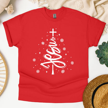 Jesus Cross Christmas Tree 03