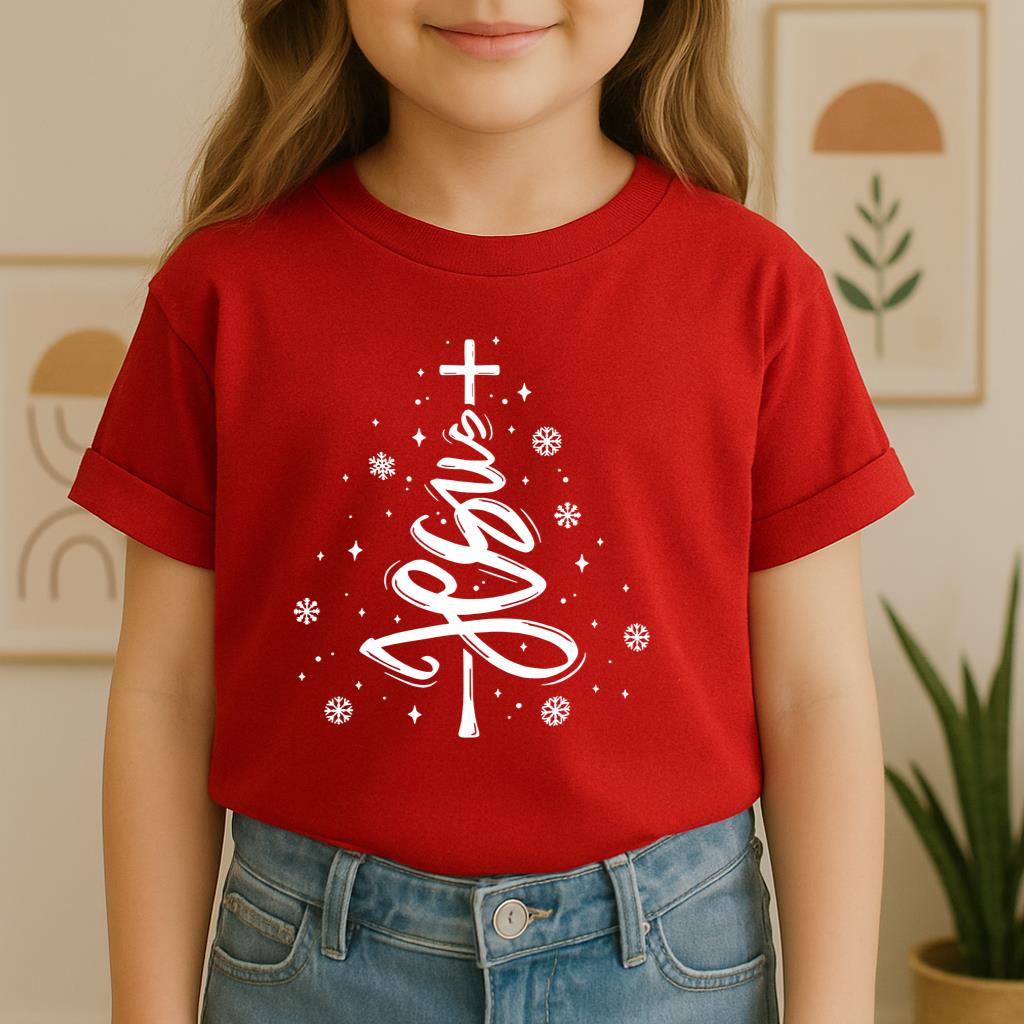 Jesus Cross Christmas Tree 03