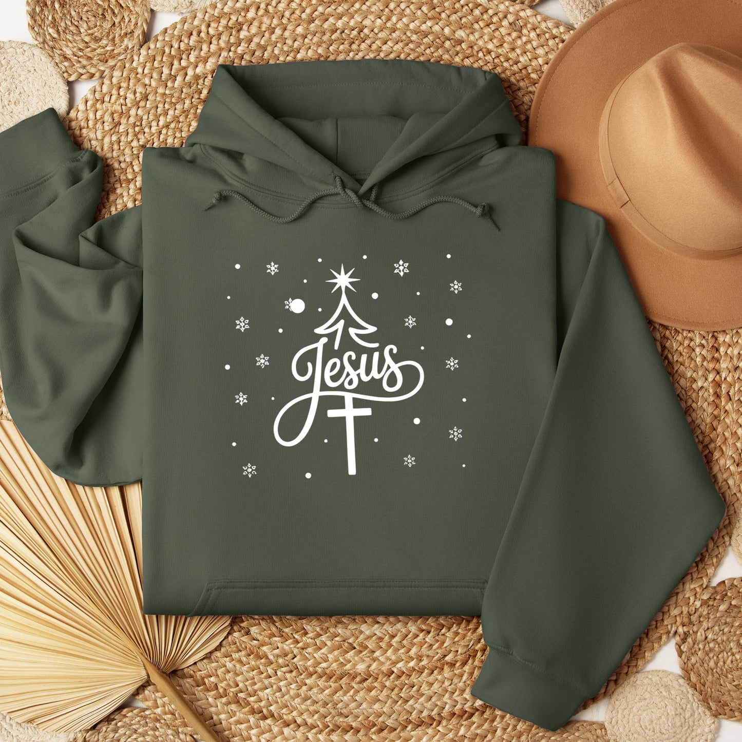 Jesus Cross Christmas Tree