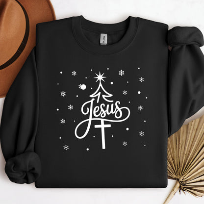 Jesus Cross Christmas Tree