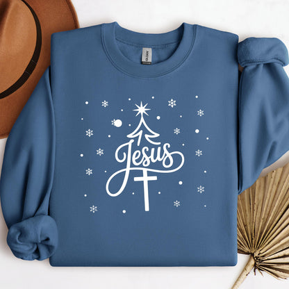 Jesus Cross Christmas Tree