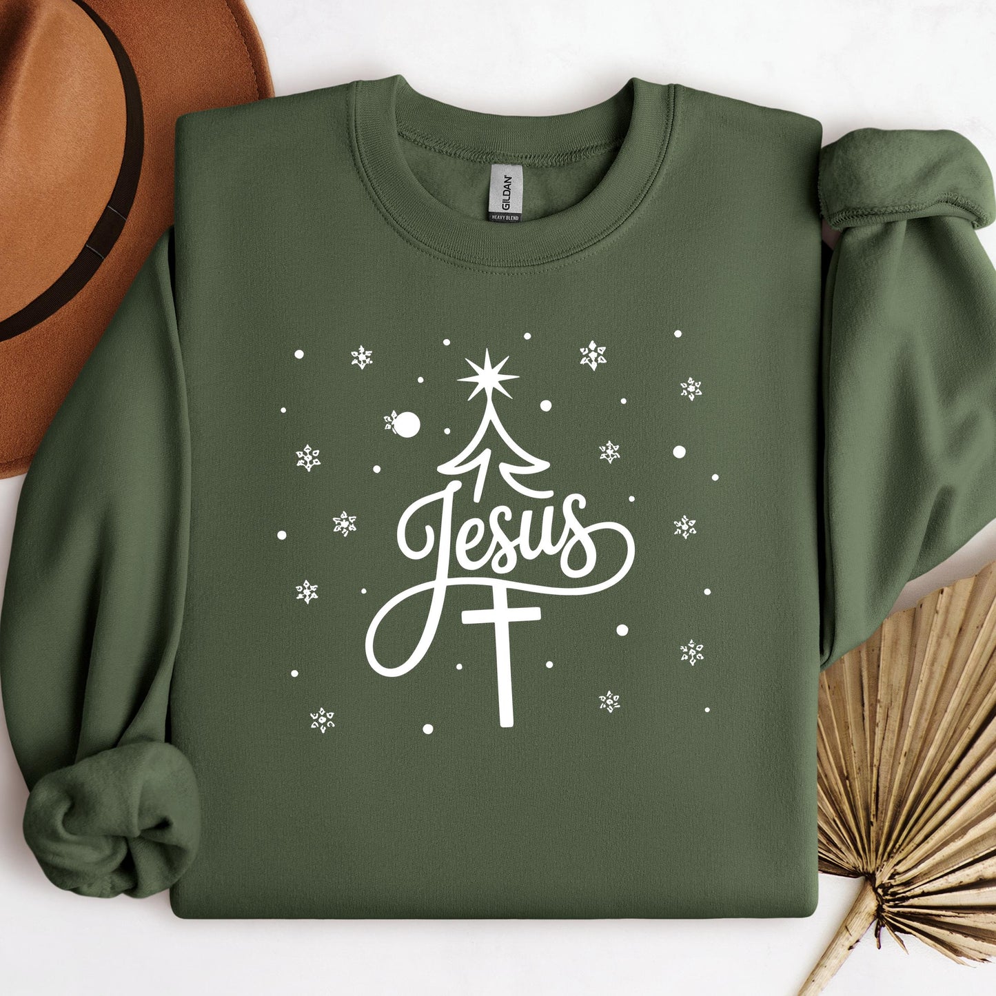 Jesus Cross Christmas Tree