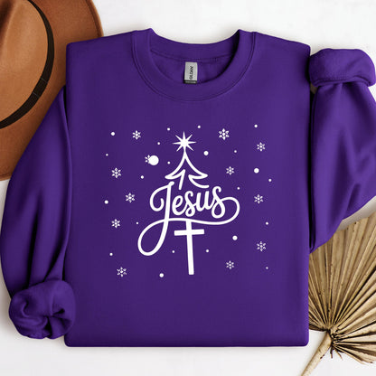 Jesus Cross Christmas Tree