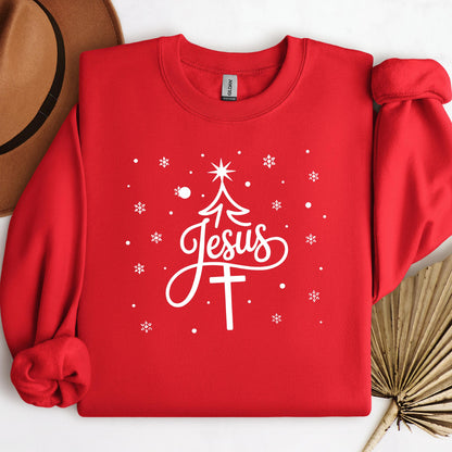 Jesus Cross Christmas Tree