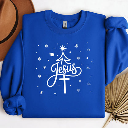 Jesus Cross Christmas Tree