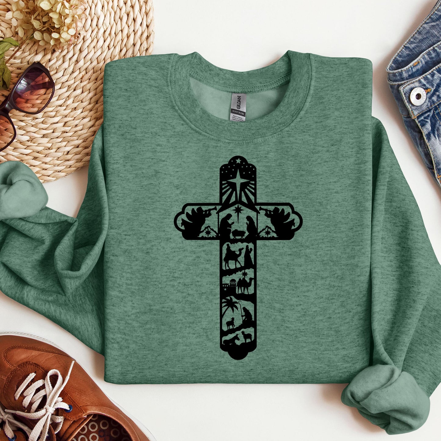 Jesus Cross Christmas
