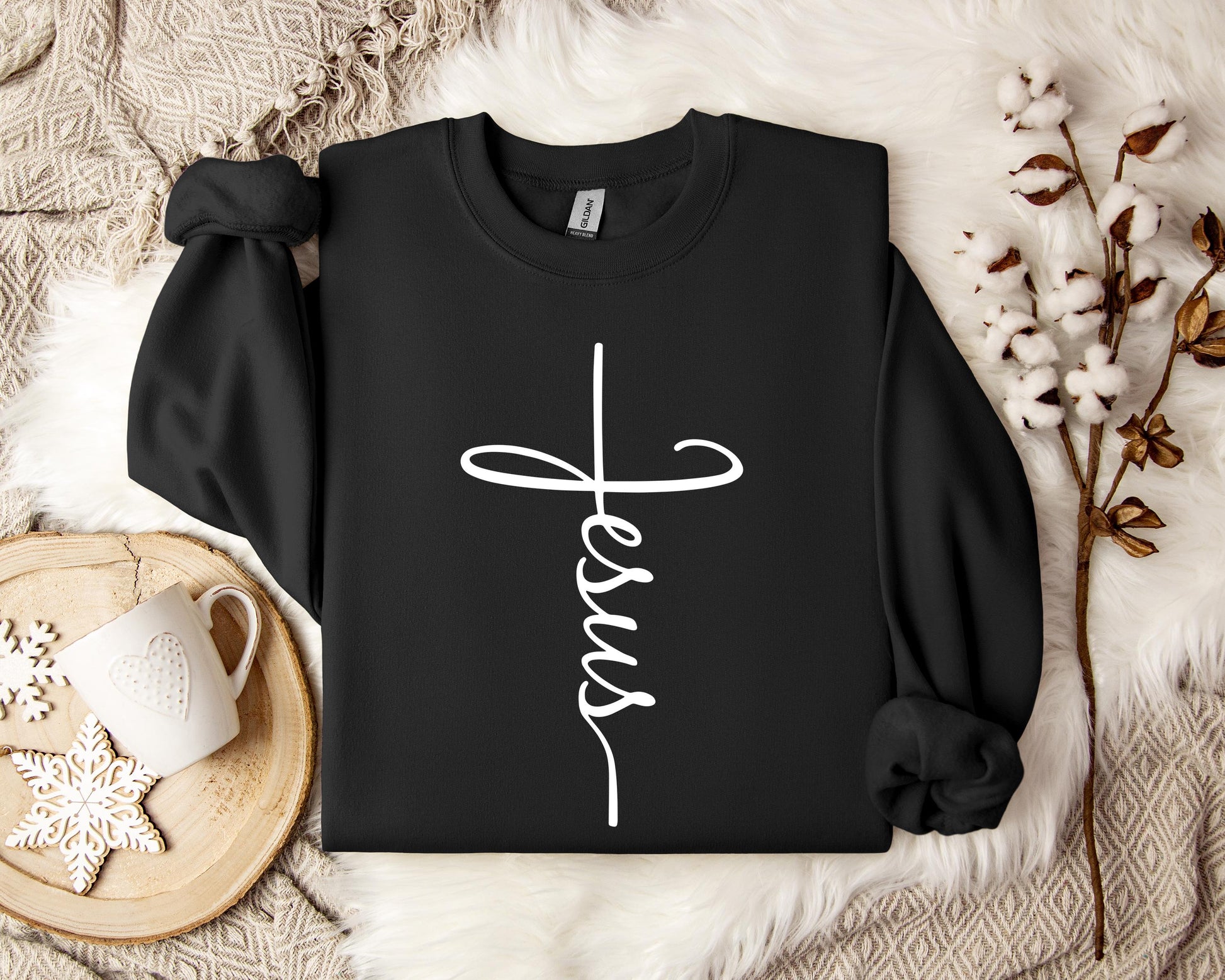Jesus Cross Sweatshirt