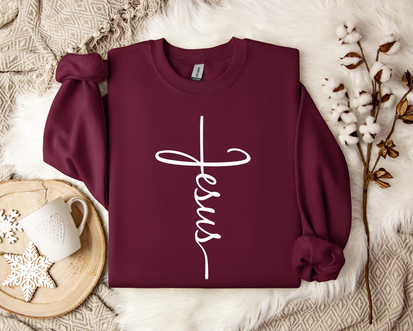 Jesus Cross Sweatshirt