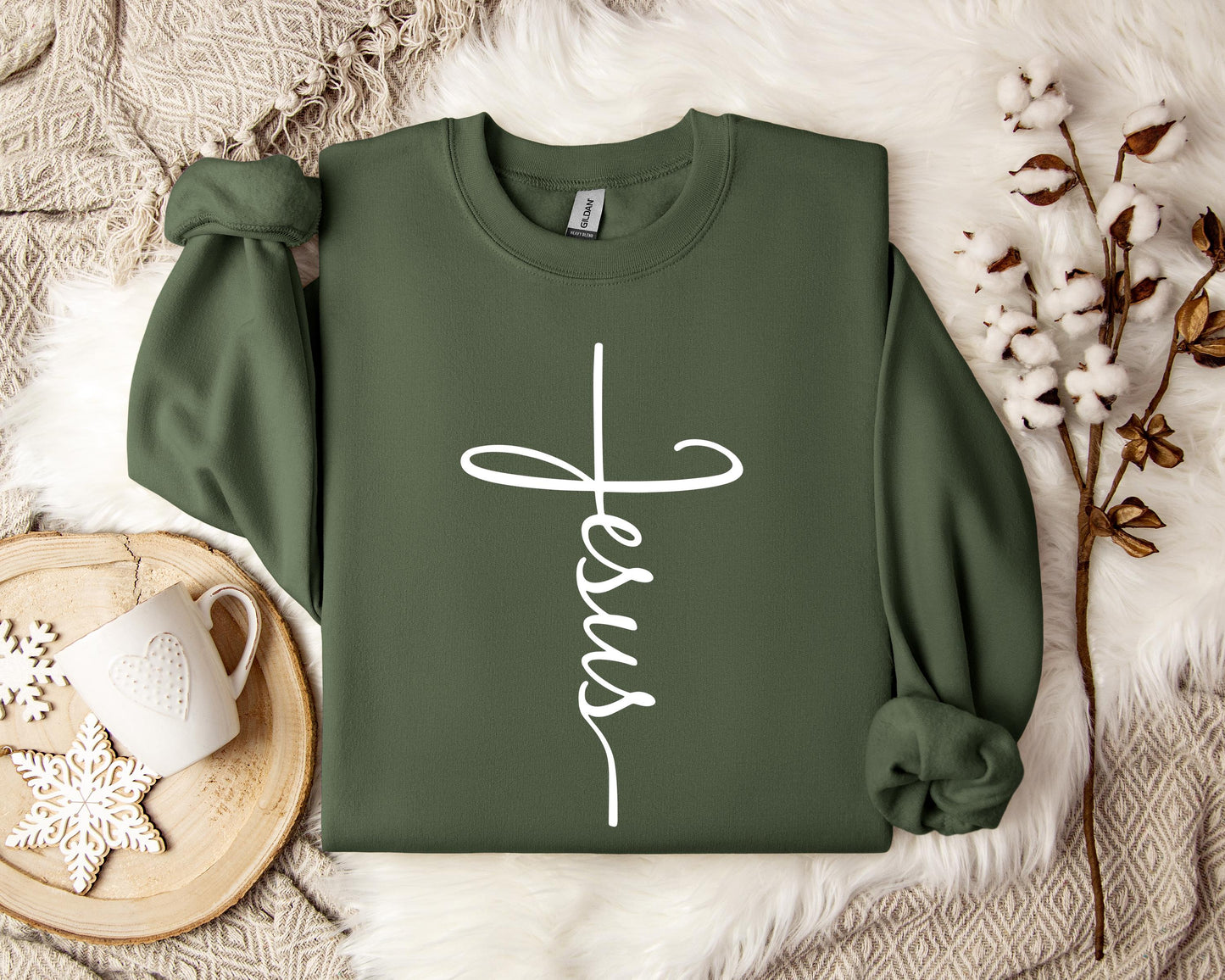 Jesus Cross Sweatshirt