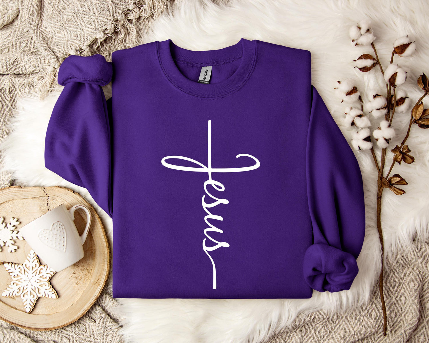 Jesus Cross Sweatshirt